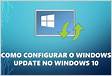 Configurar o Windows Update no Windows 10